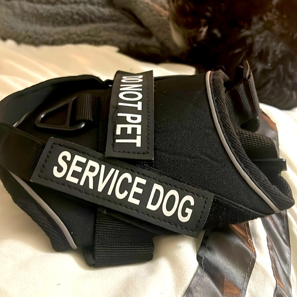 Premium Service Dog Vest - Service Dog Harness with Reflective Service Dog